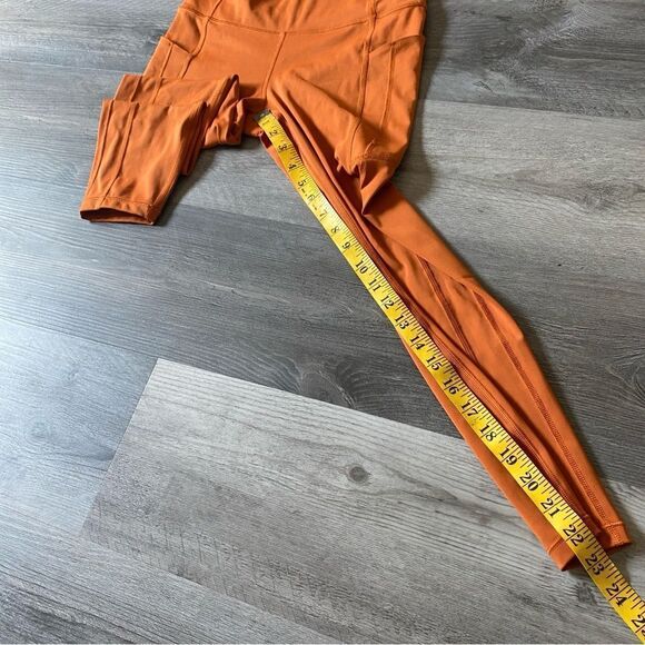 Athleta Ultimate Stash Pocket 7/8 Tight High Rise Small Orange - Picture 13 of 14